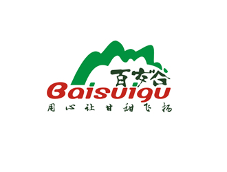 百岁谷logo设计