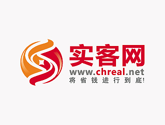 彭波的实客网logo设计