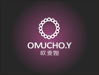 郑国麟的omucho.Y  欧麦娅logo设计