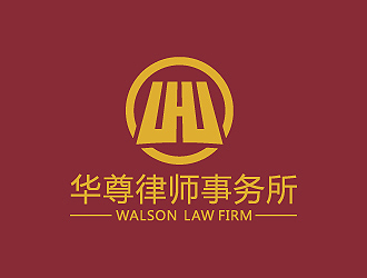 彭波的上海华尊律师事务所logo设计