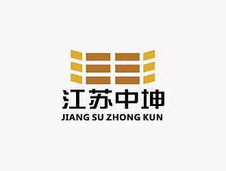 彭波的江苏中坤logo设计