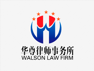 菅宝亮的上海华尊律师事务所logo设计