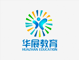 菅宝亮的“华展教育”或者“华展”logo设计