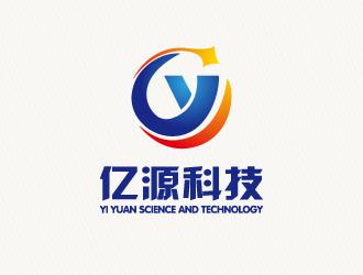 文大为的亿源科技logo设计