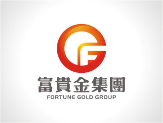 杨福的FGG, Fortune Gold Group 富贵金集团（繁体字中文）logo设计