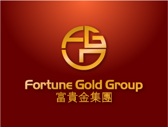 晓熹的FGG, Fortune Gold Group 富贵金集团（繁体字中文）logo设计