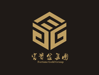 李泉辉的FGG, Fortune Gold Group 富贵金集团（繁体字中文）logo设计