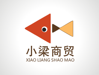 张军代的上海小梁商贸有限公司logo设计