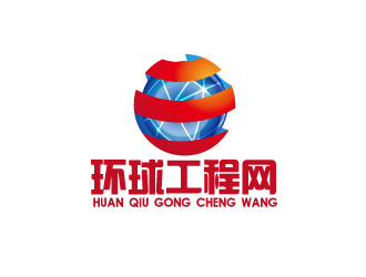 何锦江的《环球工程网》logo设计