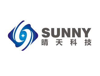 谭家强的晴天科技logo设计