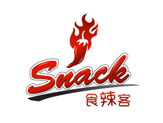 晓熹的食辣客  （Snack）logo设计
