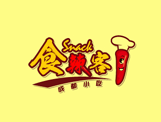 范振飞的食辣客  （Snack）logo设计