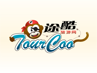 晓熹的途酷（TourCoo）旅游网logologo设计