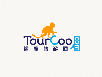 文大为的途酷（TourCoo）旅游网logologo设计