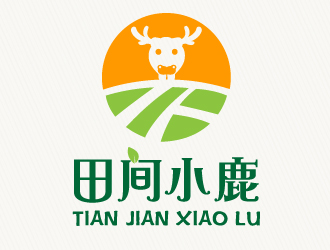 文大为的田间小鹿logo设计