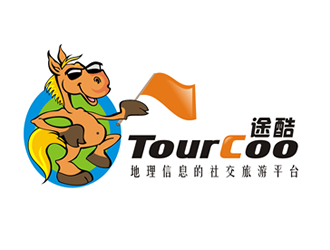 廖燕峰的途酷（TourCoo）旅游网logologo设计