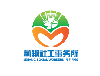 黄安悦的蓟翔社工事务所logo设计