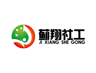 何锦江的蓟翔社工事务所logo设计