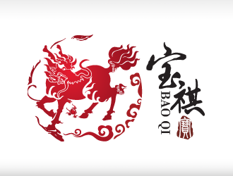 黄安悦的宝祺logo设计