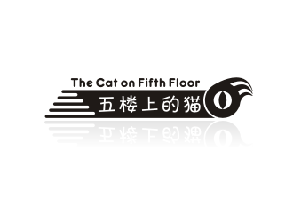夏金的五楼上的猫logo设计