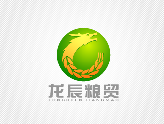 陈晓滨的龙辰粮贸logo设计