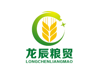 李泉辉的龙辰粮贸logo设计