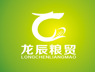 姬鹏伟的龙辰粮贸logo设计