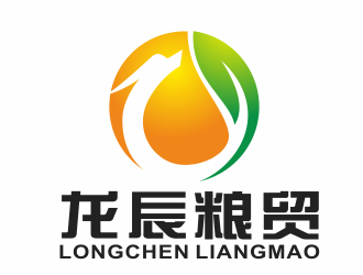 周文元的龙辰粮贸logo设计