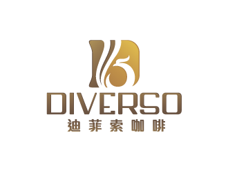 周金进的DIVERSO 迪菲索咖啡logo设计