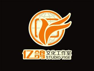 谭家强的巴黎亿鸽文化工作室logo设计