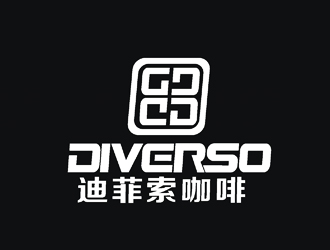 许明慧的DIVERSO 迪菲索咖啡logo设计
