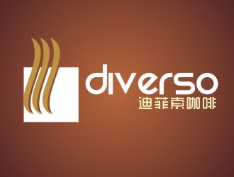 张军代的DIVERSO 迪菲索咖啡logo设计