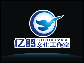 杨福的巴黎亿鸽文化工作室logo设计