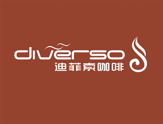 谭家强的DIVERSO 迪菲索咖啡logo设计