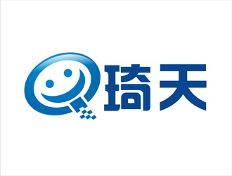 陈今朝的琦天logo设计