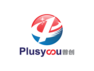 黄安悦的Plusyoou 普创logo设计