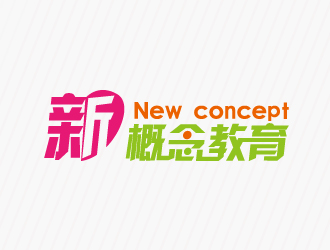 文大为的新概念教育机构，New conceptlogo设计