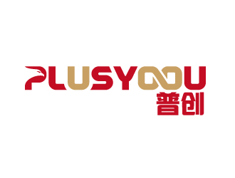 何锦江的Plusyoou 普创logo设计