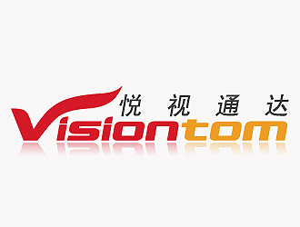 彭波的悦视通达（Visiontom）logo设计