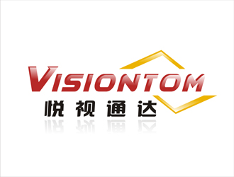 陈今朝的悦视通达（Visiontom）logo设计