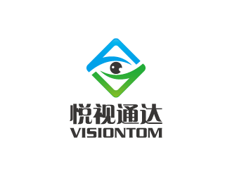 周金进的悦视通达（Visiontom）logo设计