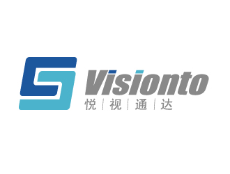 文大为的悦视通达（Visiontom）logo设计