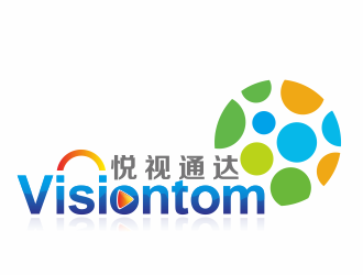周文元的悦视通达（Visiontom）logo设计
