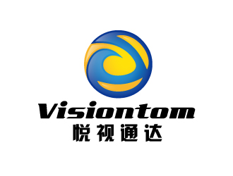 何锦江的悦视通达（Visiontom）logo设计