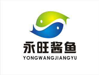 陈今朝的永旺酱鱼logo设计