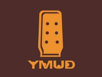 张军代的YMUD 吉他 乐器logo设计