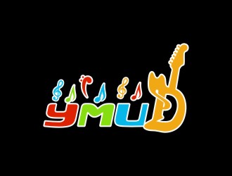 唐志娇的YMUD 吉他 乐器logo设计
