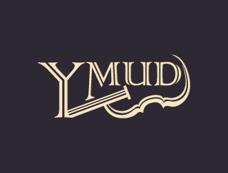 周金进的YMUD 吉他 乐器logo设计
