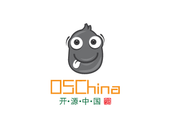 文大为的开源中国OSChina 卡通LOGOlogo设计