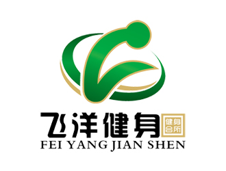 赵波的飞洋健身logo设计